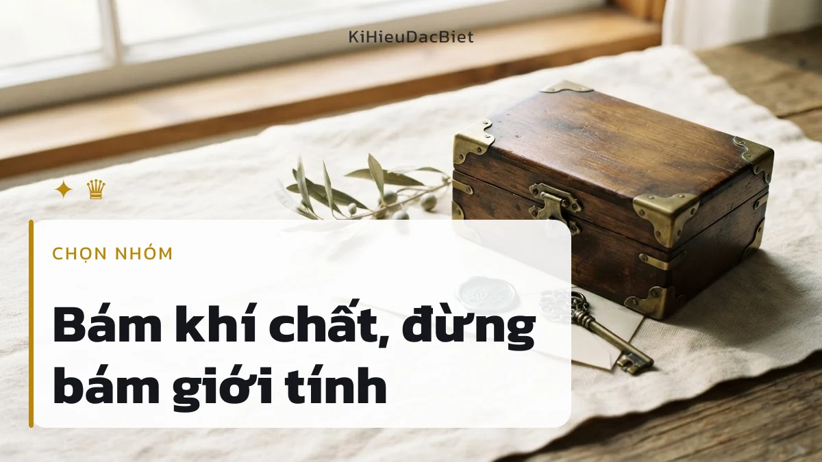 Bám khí chất của tên Anh Thư thay vì chọn kí hiệu theo giới tính