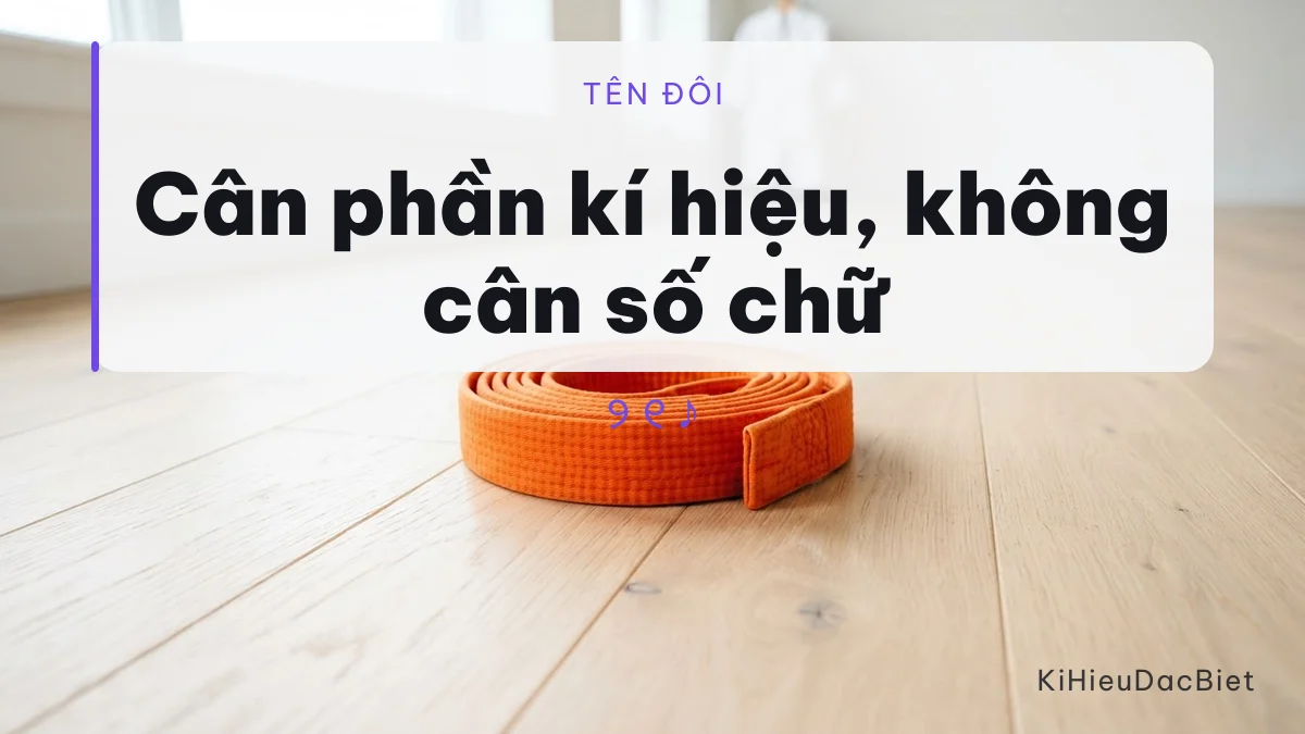 Cách ghép tên đôi cân xứng trong Au Mobile
