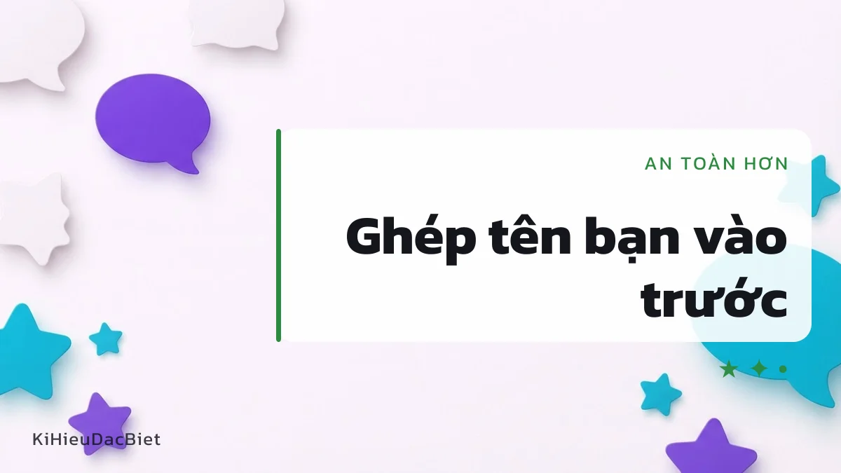 Ghép tên riêng với Disney bằng dấu chấm tròn