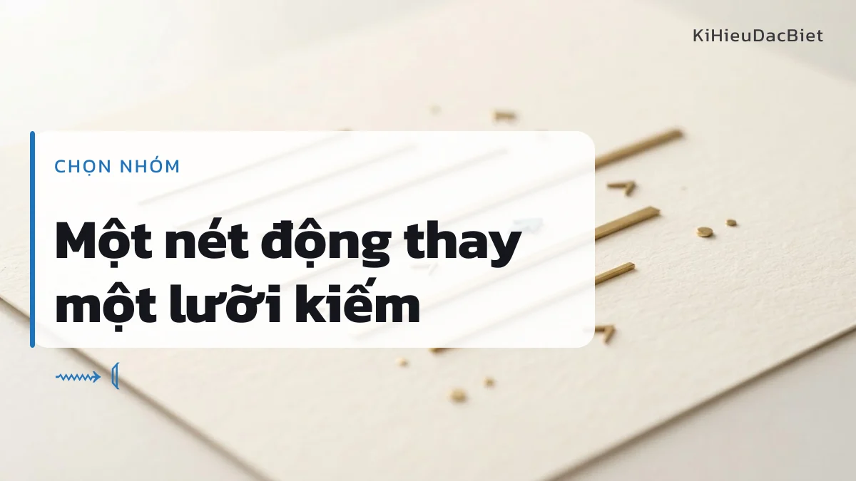 Nhóm kí hiệu hình học là lựa chọn ít trùng cho tên nam