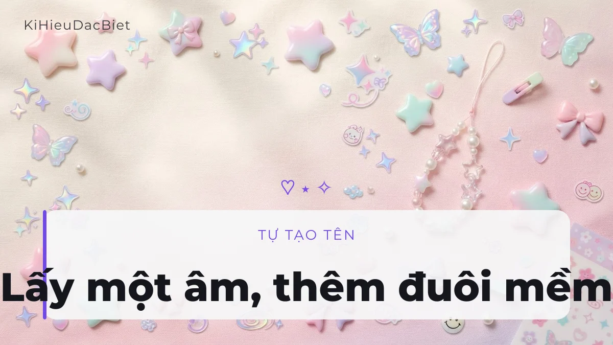 Quy tắc tạo tên kiểu Hannie từ tên thật của bạn