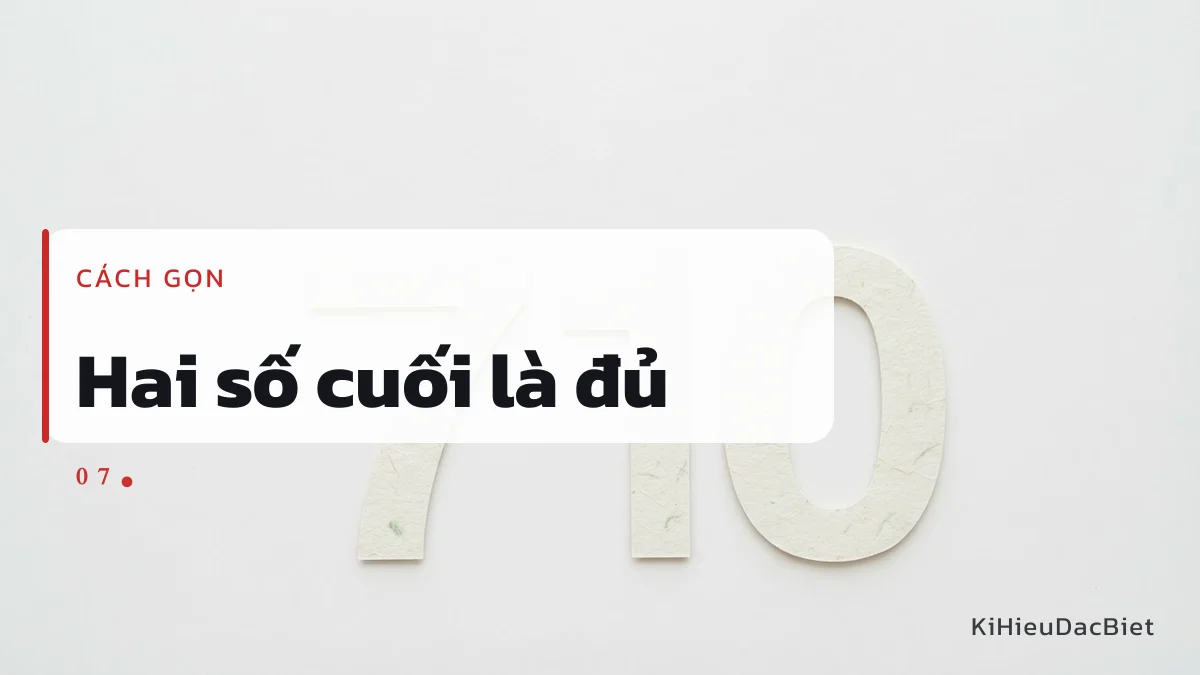 Dùng hai số cuối năm sinh cho gọn ô đổi tên