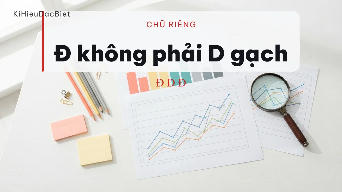 Chữ Đ là chữ cái riêng của tiếng Việt