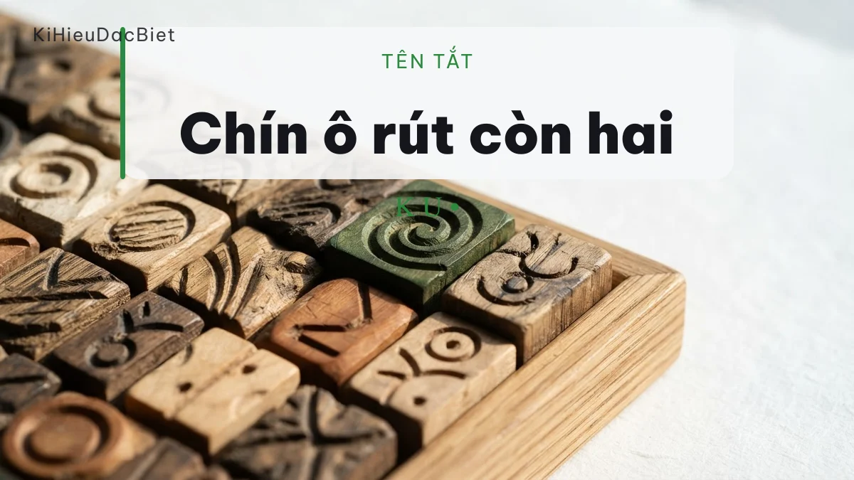 Rút tên về hai chữ cái đầu để tiết kiệm ô