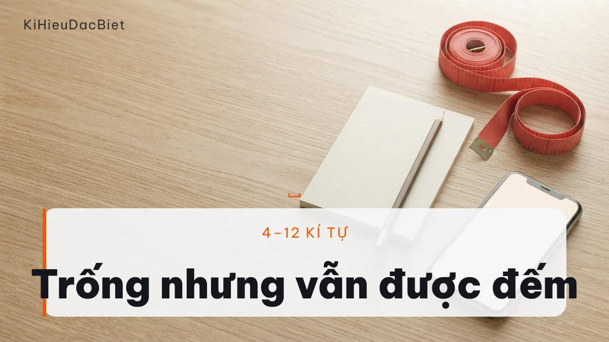 Kí tự khoảng trống vẫn bị ô đổi tên đếm vào giới hạn độ dài