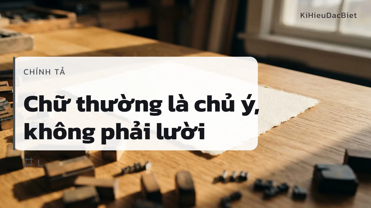 Viết thường hợp phong cách hơn với tên Lowkey