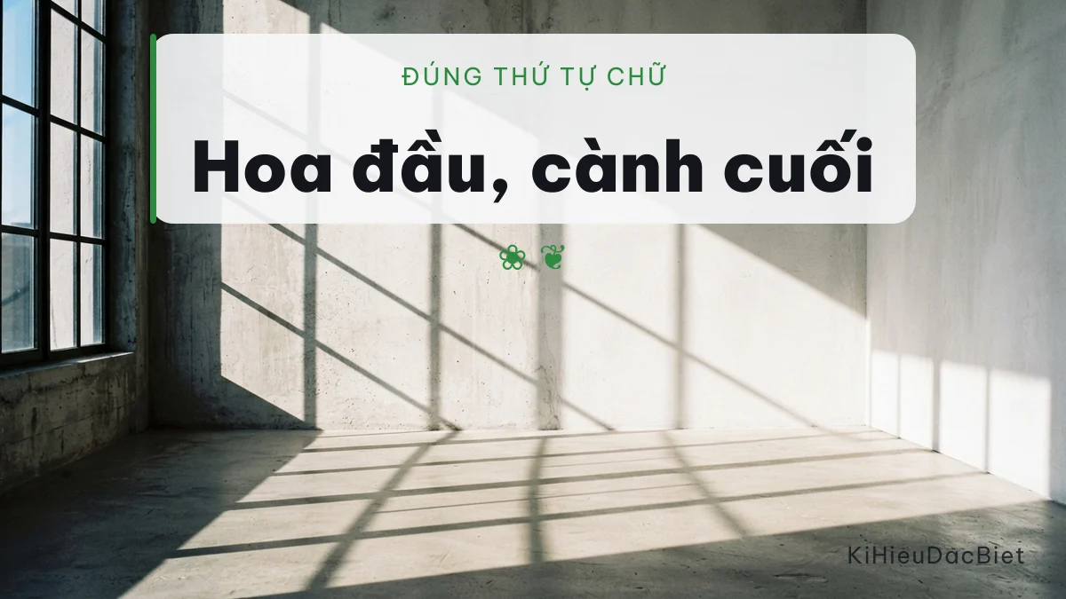 Đặt kí hiệu theo đúng thứ tự chữ trong tên Mai Chi