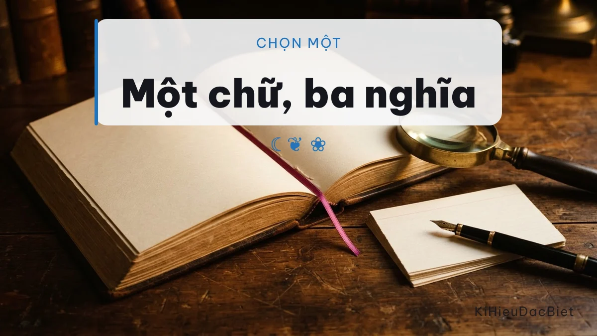 Ba cách hiểu chữ Trang và ba hướng trang trí khác nhau