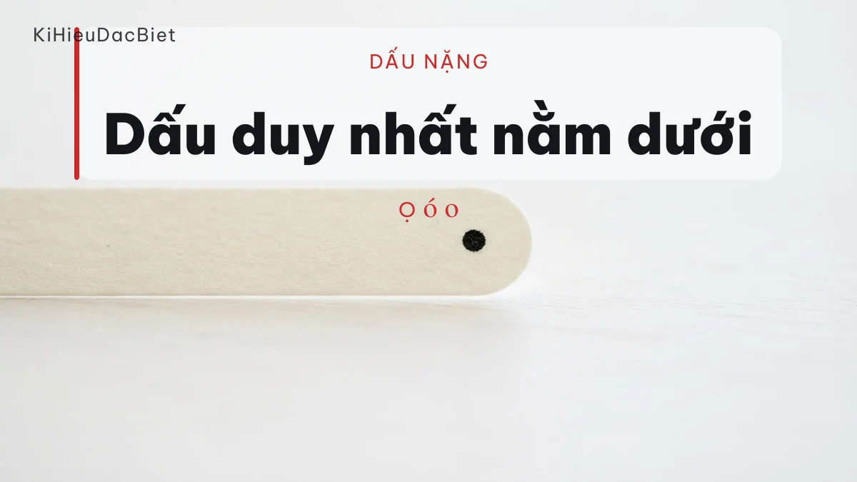 Dấu nặng nằm dưới chữ nên hay bị hộp chữ xén