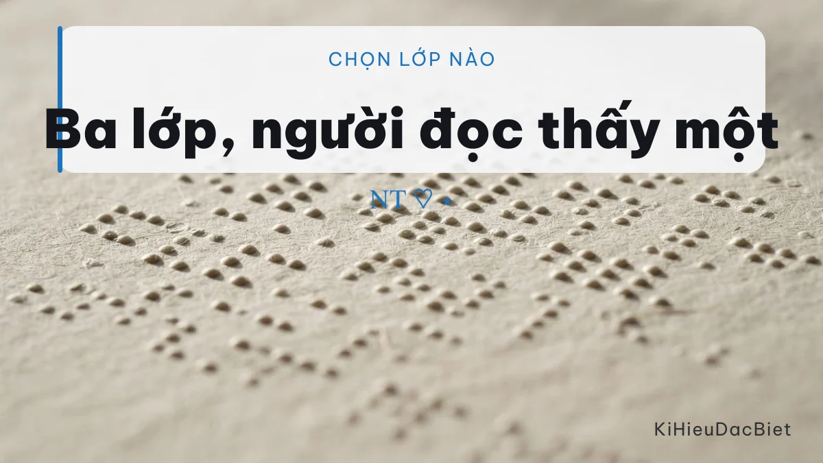 Ba lớp thông tin trong một cái tên ghép