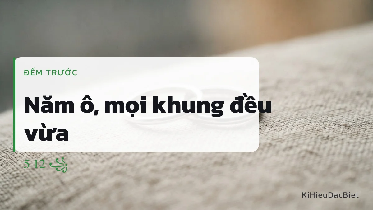 Rút gọn địa danh xong dùng được mọi kiểu khung