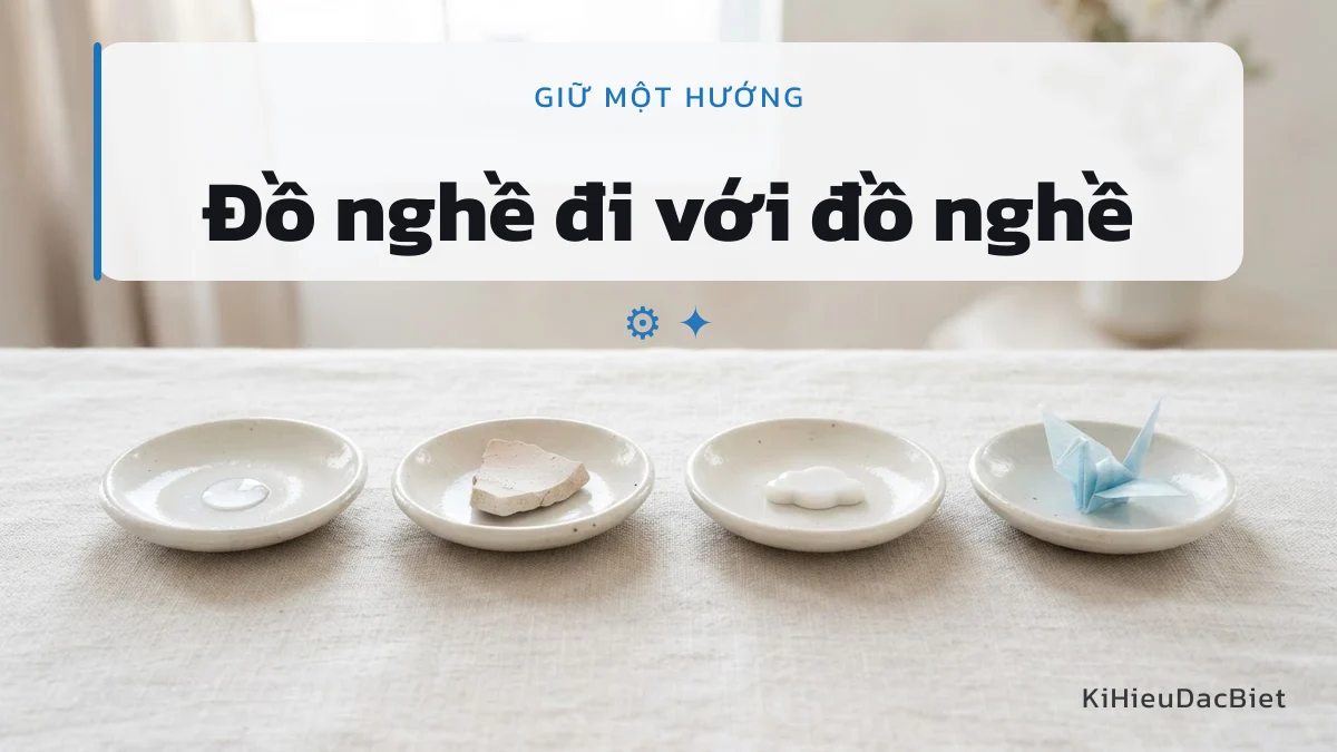 Chọn nhóm kí hiệu đồng bộ với sắc thái của tên Trùm Móc Lốp