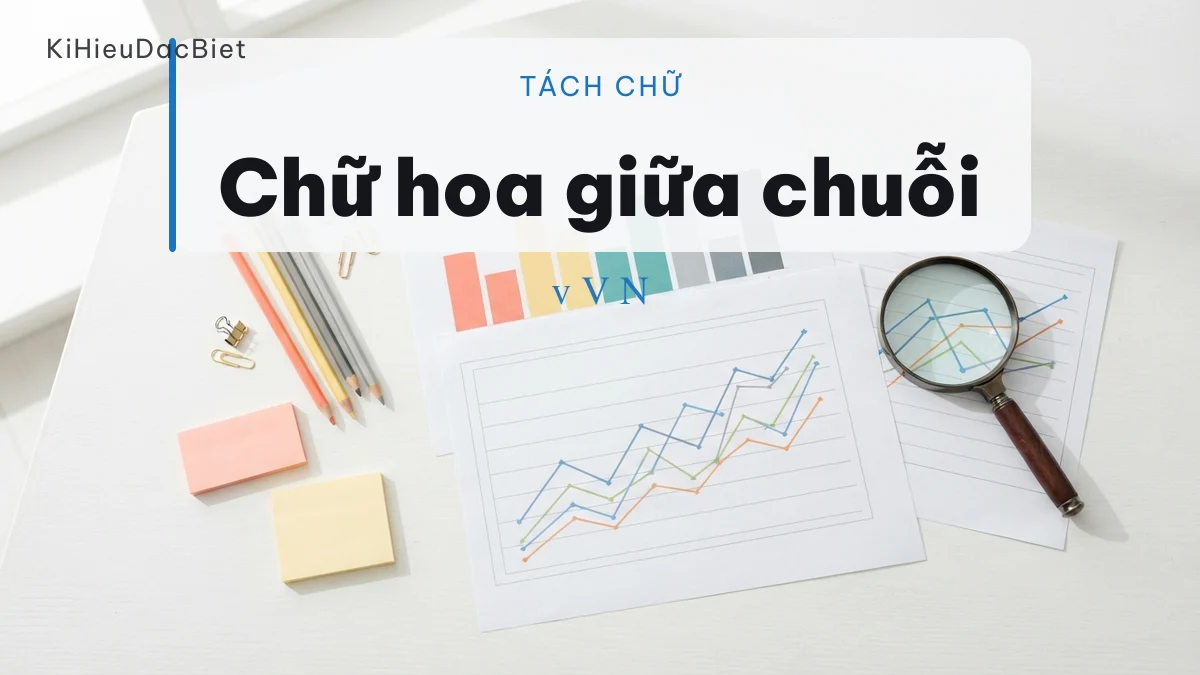 Viết hoa giữa tên để mắt tách hai chữ