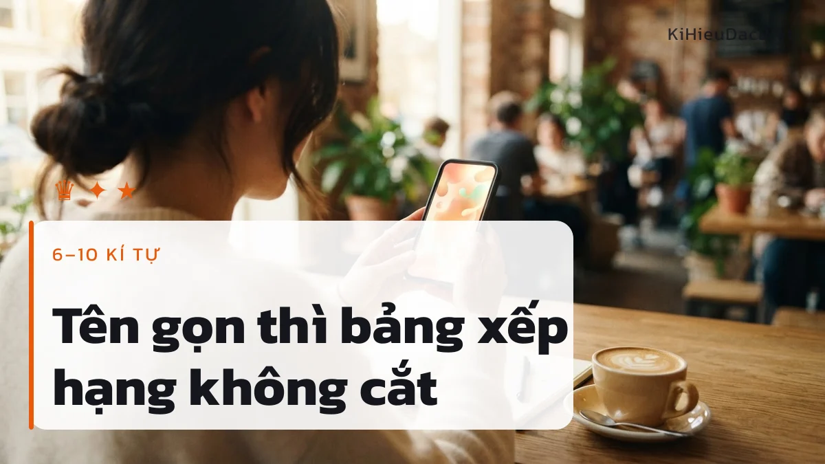 Tên ZingSpeed gọn hiển thị đủ trên bảng xếp hạng